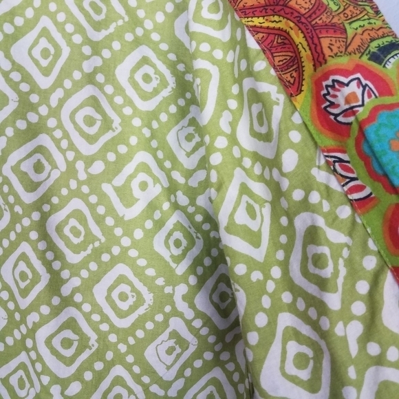 Alex Kim Art To Wear Multicolored Floral Paisley Embroidered Cardigan Jacket M - Picture 3 of 6